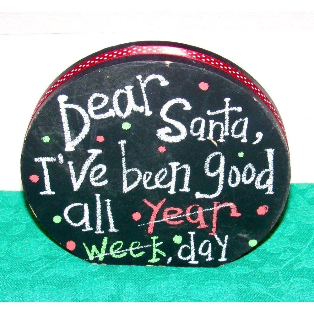 Dear Santa “North Pole” Desk/Table Sign